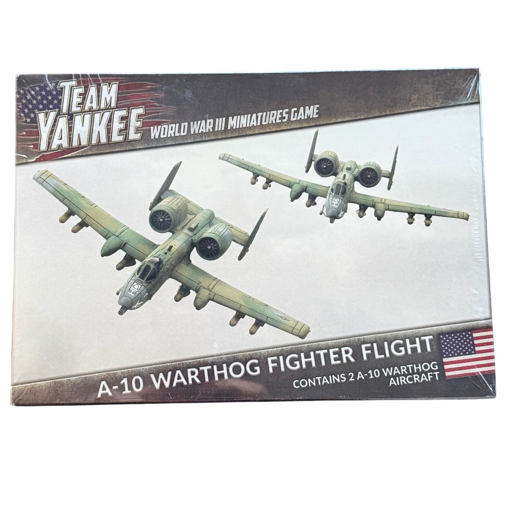 Team Yankee A-10 Warthog Fighter Flight TUBX06 Battlefront 1:144 Sealed